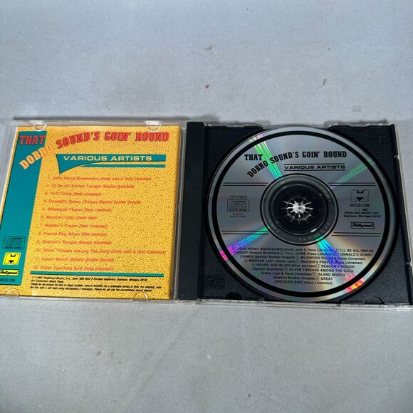That Dobro Sounds Goin Round Various Artists CD Highland Music 1987 - Picture 3 of 3
